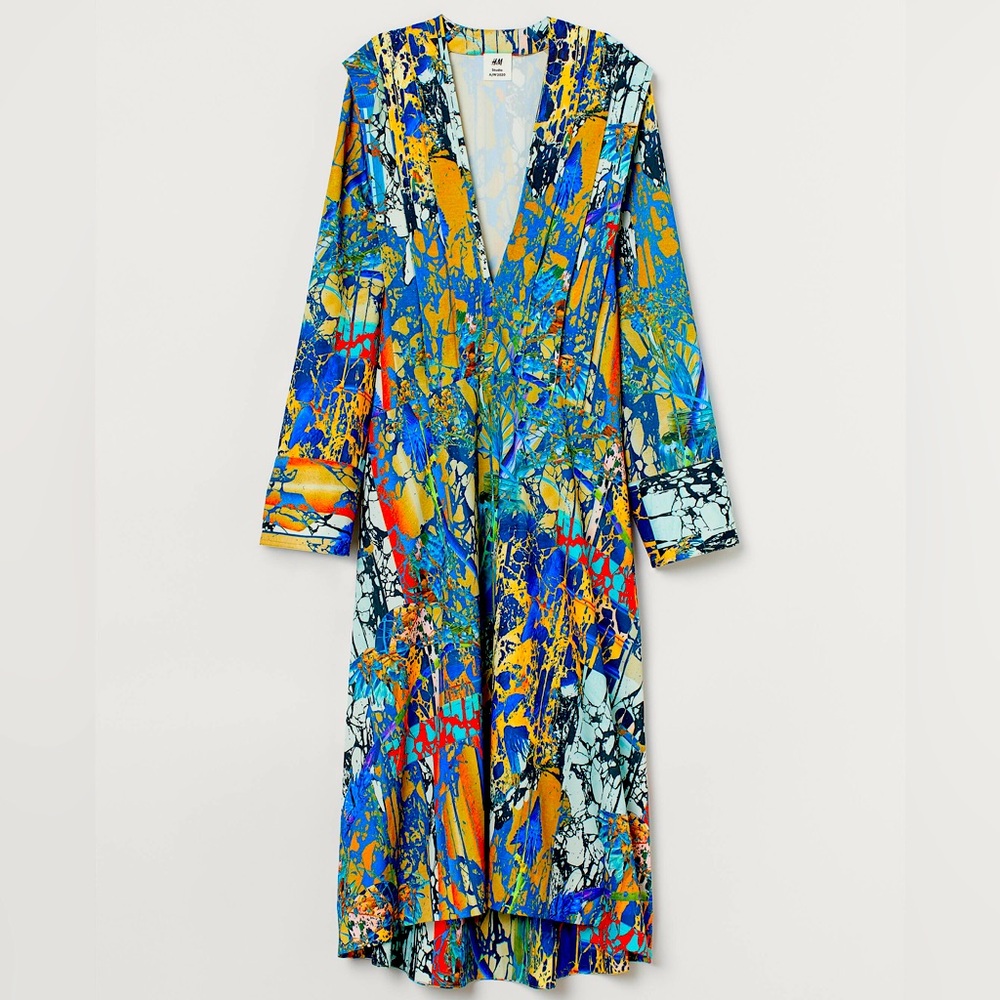 H&M Studio AW 2020 Print Dress size M NWT